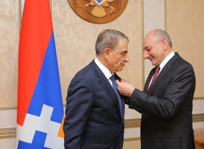 Artsakh president receives Ara Babloyan