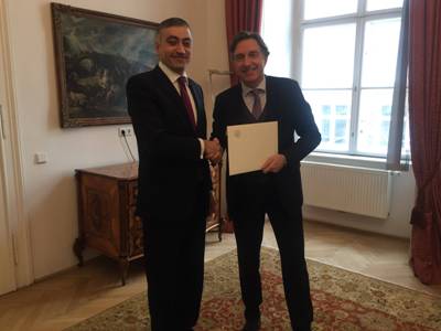 Ավստրիայում ՀՀ դեսպանը հանձնել  է հավատարմագրերը