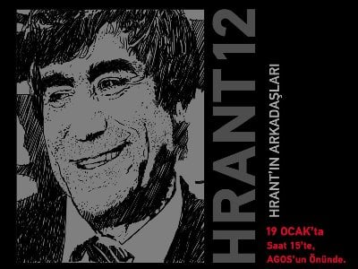 Hrant Dink assassination 12th anniversary remembrance event be held in Istanbul
