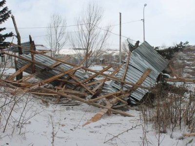 Քամին ավերածություններ է պատճառել Գավառ քաղաքում