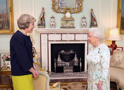 Theresa May echoes Queen's call for respectful debate
