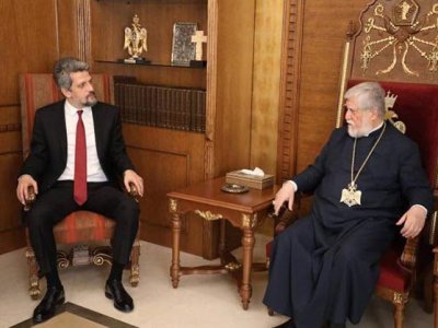 Garo Paylan, Catholicos Aram I discusses Armenian-Turkish relations