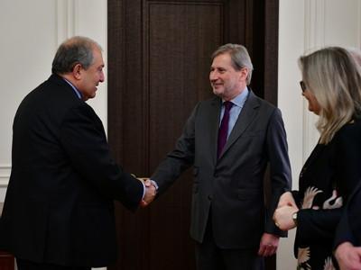 Johannes Hahn says they came to Armenia to hear what programs there are, to determine how they can help