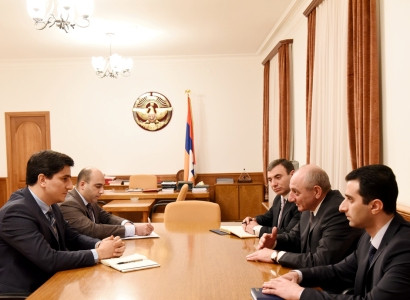 Karabakh President receives adviser to Armenian Prime Minister