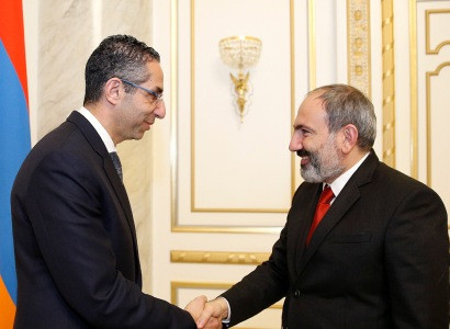 Pashinyan receives Defense Minister of Cyprus