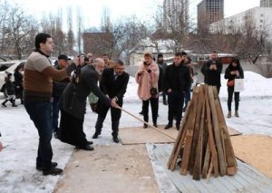 В Киеве отметили армянский праздник Трндез -Сретение Господне