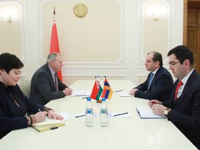 Armenian Ambassador and Belarusian PM discuss bilateral cooperation