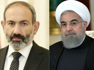 Nikol Pashinyan sends condolence letter to Iran’s Rouhani