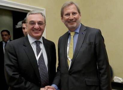 Armenia FM, EU commissioner meet in Munich
