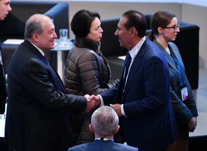 Armenian president attends opening of Munich Security Conference