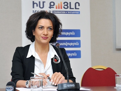 Newspaper: Armenia PM’s wife moves her office to government building