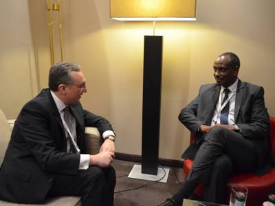 Armenia, Rwanda foreign ministers meet in Munich