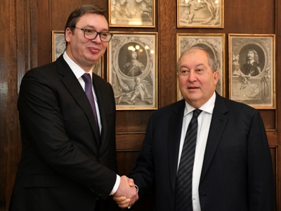 Serbia president reaffirms intention to open embassy in Armenia