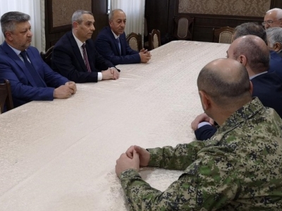 Artsakh delegation meets representatives of Armenian community of South Ossetia