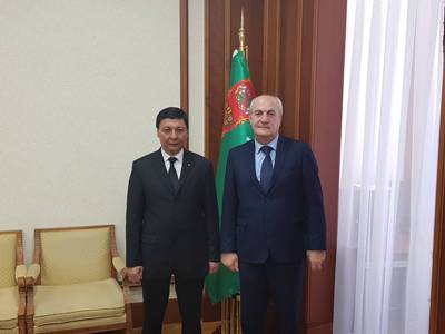 Armenia ambassador, Turkmenistan official discuss economic cooperation