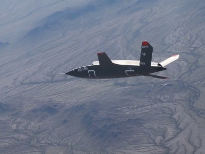 US shows off highly secretive stealth combat drone