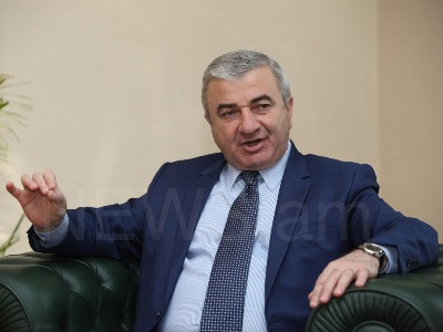 Ashot Ghoulyan meets with Armenia Ambassador to Belgium