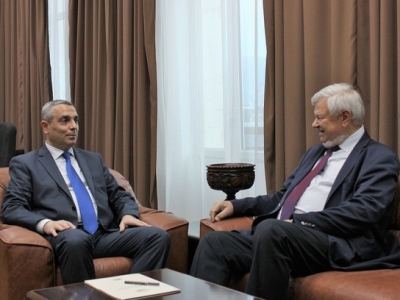 Artsakh FM meets with Ambassador Anjey Kasprzik