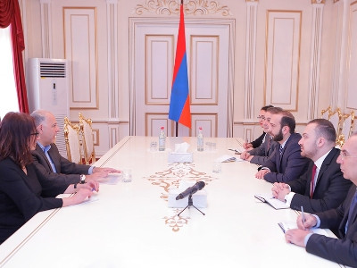 Արարատ Միրզոյանը եւ Ամերիկայի հայկական համագումարի երկայացուցիչները քննարկել են հայ-ամերիկյան հարաբերությունները