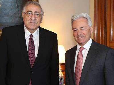 Armenia Ambassador Arman Kirakossian meets with UK Minister of State