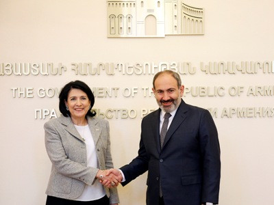 We have historic opportunity to raise our relations to new level: Pashinyan hosts President Zourabichvili