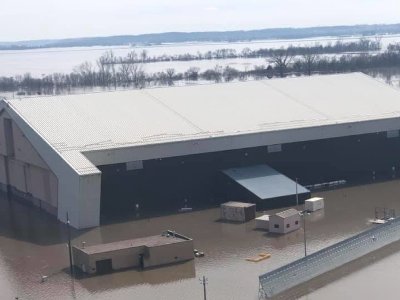 Նեբրասկայում ջրով ծածկվել է երկու ռազմակայան