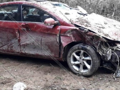 Իրանցի վարորդը Emgrand-ով գլորվել է ձորը․ խոշոր վթար Սյունիքի մարզում (ֆոտո)
