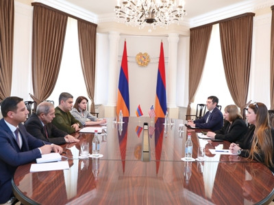Armenia's NSS Director receives newly appointed US Ambassador to Armenia
