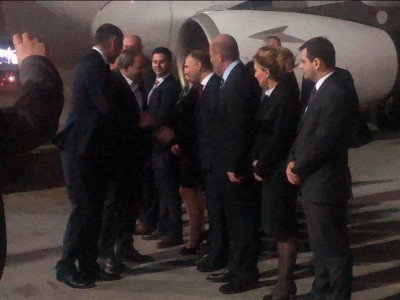 Nikol Pashinyan arrives in Vienna