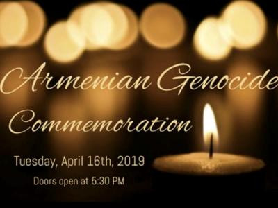 Armenian Genocide to be commemorated in Burbank on April 16