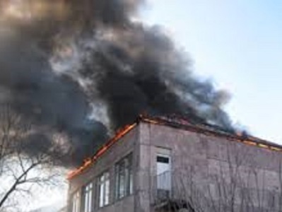 Հրդեհ է բռնկվել «Էս Թի սերվիս» ՍՊԸ-ում