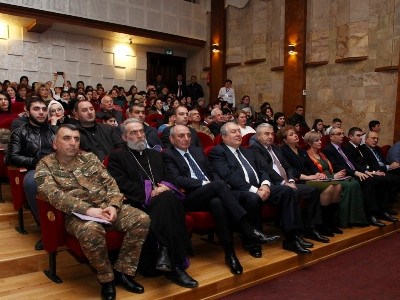 Բակո Սահակյանն ու Արմեն Սարգսյանը ներկա են եղել Արցախի կամերային նվագախմբի 15-ամյակին նվիրված համերգին