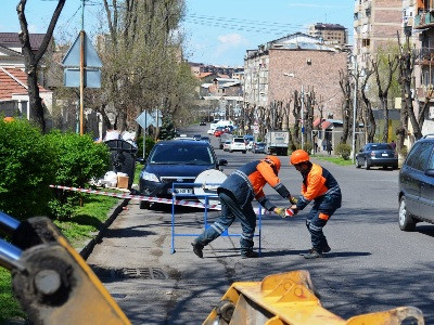 Խոշոր վթար Արաբկիրում. շինարարության պատճառով վնասվել է 500 մմ տրամագծով ջրագիծը