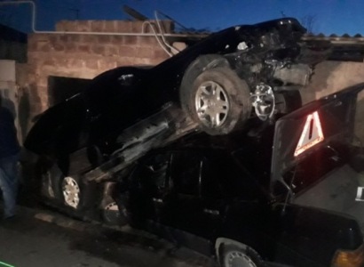 «Mercedes»-ը ելել է «Mercedes»-ի վրա․ ավտովթար Բյուրականում․ (ֆոտո)