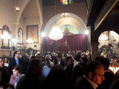 Aleppo's Armenian community celebrates Palm Sunday with grand ceremony