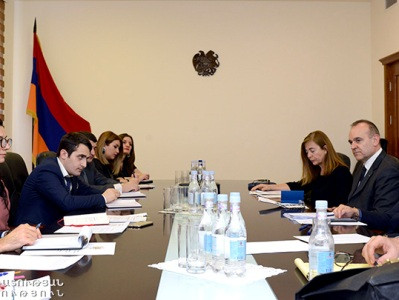 Արդարադատության փոխնախարարն ընդունել են Իտալիայի դատական իշխանության ներկայացուցիչներին
