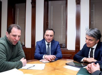 Armenian defense minister receives UNDP Resident Representative in Armenia
