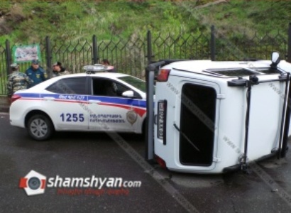 Խոշոր վթար Հրազդանի կիրճում․ Niva-ն կողաշրջվել է