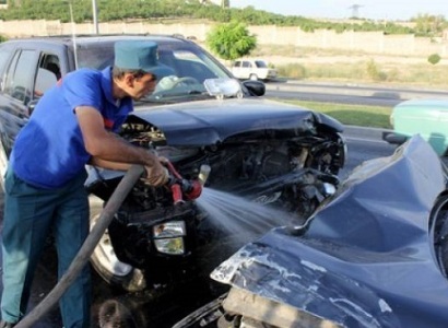 «Արծվի թևերի» մոտ բախվել է երեք մեքենա․ վթար՝ Երեւան-Սեւան ճանապարհին