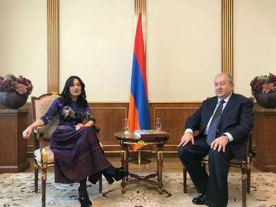 Նաիրա Զոհրաբյանը հանդիպել է Արմեն Սարգսյանին. Ներկայացվել է քաղաքացիության շնորհման հետ կապված որոշ խնդիրներ