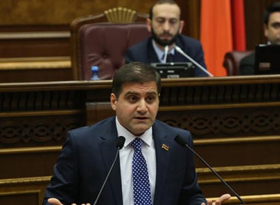 MP: Bright Armenia party will vote against  Gegham  Gevorgyan's candidacy