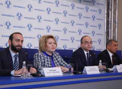 Armenia parliament speaker-led delegation participated in 49th CIS Interparliamentary Assembly session