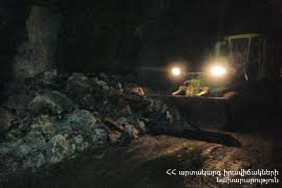 Քարաթափում Հրազդան-Հանքավան ճանապարհին. երթեւեկությունը դարձել է միակողմանի