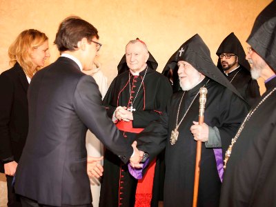«Եթե չհավատաք, չեք հասկանա». Ֆլորենցիայում Գարեգին Բ-ն Կրոնների փառատոնին հանդես է եկել բանախոսությամբ