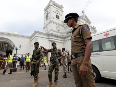 2 detained in Sri Lanka amid terrorist attacks