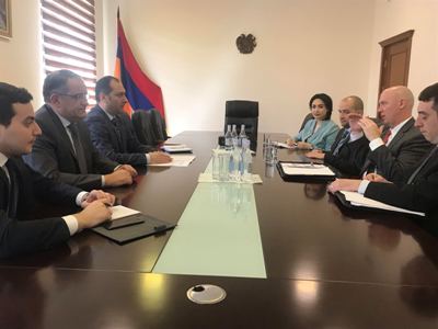 Justice Minister to US official: Armenia hustles toward materializing resource of legitimacy