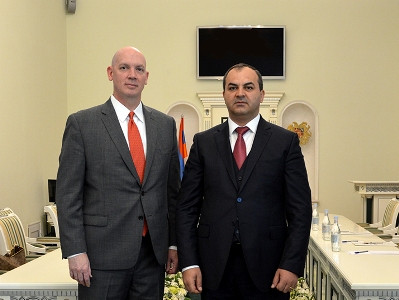 Armenia attorney general, US official discuss new opportunities for cooperation