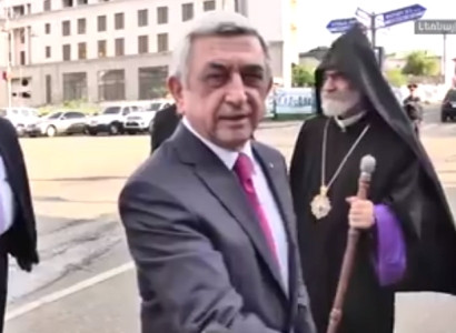 Third Armenian president in Artsakh