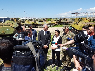 Germany congratulates Armenia on successful reduction of 21 armored combat vehicles