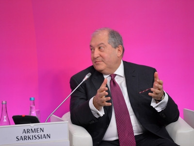 21st century is century of Armenians, Armenia President says